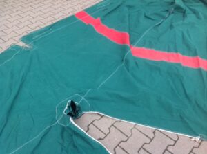 gereinigte und gepflegte Persenning 3